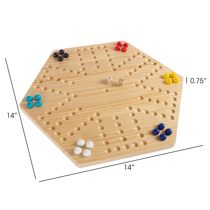 Toy Time Classic Wooden Strategic Thinking Game
