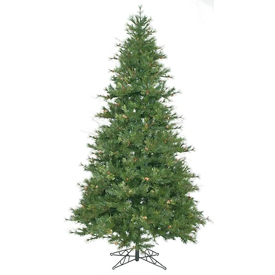 9ft. Unlit Mixed Country Pine Slim Artificial Christmas Tree