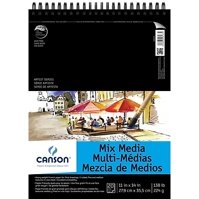 6 Pack: Canson® Artist Series Mix Media Book