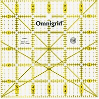 Omnigrid® 6" x 6" Square Quilting & Sewing Ruler