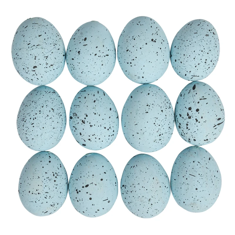 Hello Honey® Blue Speckled Ceramic Robin Eggs, 12ct.