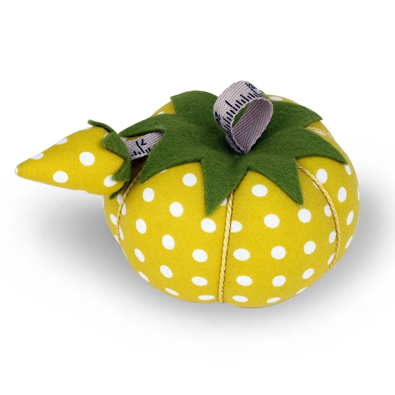 Dritz® Bright Floral Medium Curved Sewing Basket With Tomato Pincushion