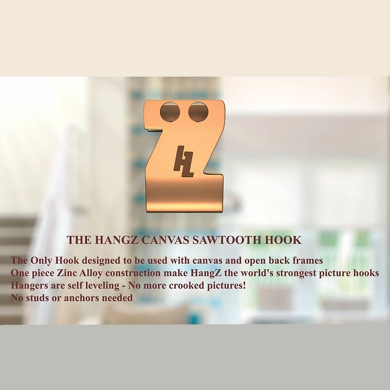 HangZ™ 15lb. Canvas Sawtooth Hooks