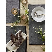 DII® 2-Tone Ribbed Placemats
