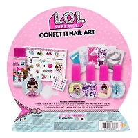 L.O.L. Surprise! Confetti Nail Art