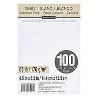 4.5" x 6.5" Cardstock Paper by Recollections