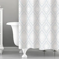 Bath Bliss Moroccan Design Shower Curtain