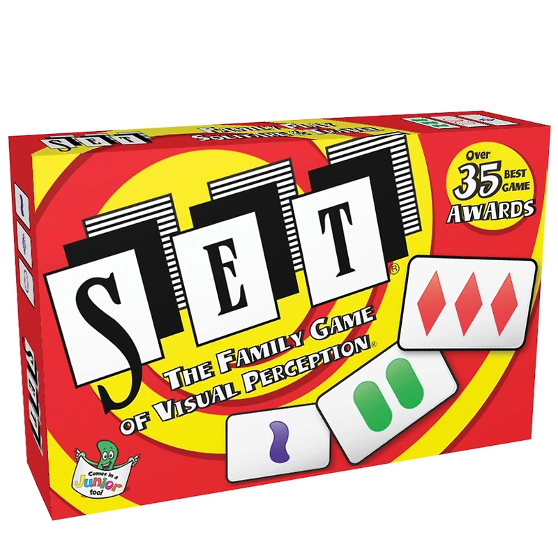 SET The Family Game of Visual Perception®, 2ct.