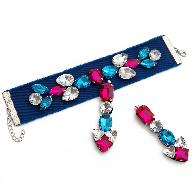 CousinDIY Silver Rainbow Glass Sew-On Rhinestones, 56ct.