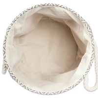 DII® Medium Tweed Round Paper Bin