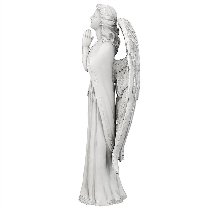 Design Toscano Medium Divine Guidance: Praying Angel Garden Statue