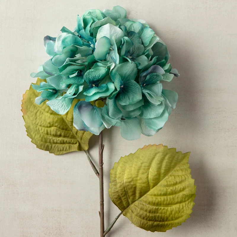 12 Pack: Teal Hydrangea Stem by Ashland®
