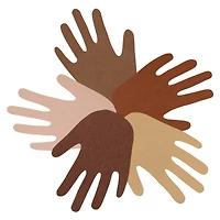 Prang® 12" x 18" Shades of Me Medium Weight Construction Paper, 5 Packs of 50 Sheets