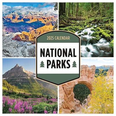 TF Publishing 2025 National Parks Mini Calendar