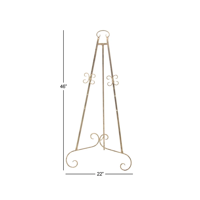 46'' Traditional Iron Easel