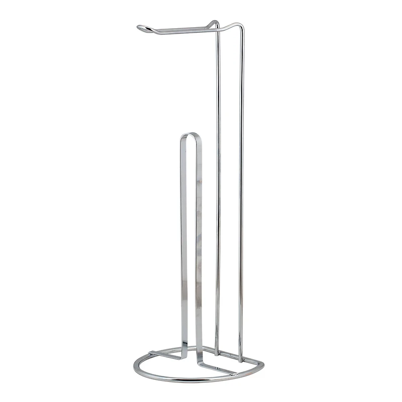 Bath Bliss Chrome Toilet Paper Reserve & Dispenser