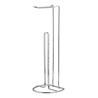 Bath Bliss Chrome Toilet Paper Reserve & Dispenser