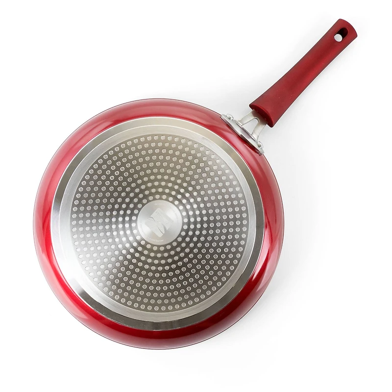 Kenmore® Arlington 2-Piece Metallic Red Aluminum Ceramic Coated Nonstick Frying Pan Set