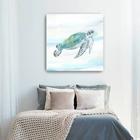 Great Blue Sea XII Canvas Giclee