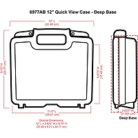 ArtBin® 12'' Quick View Deep Base Case