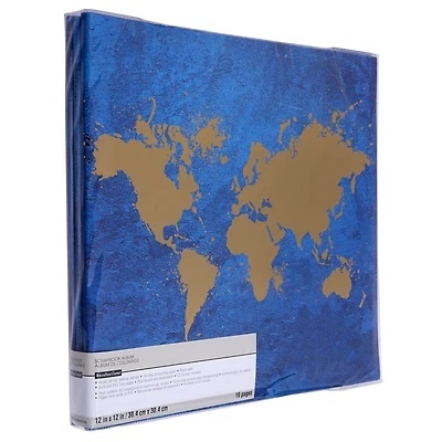 Navy Map Scrapbook Album by Recollections®