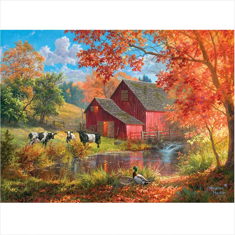 Assorted Abraham Hunter 1,000 Piece Jigsaw Puzzle, 1pc.