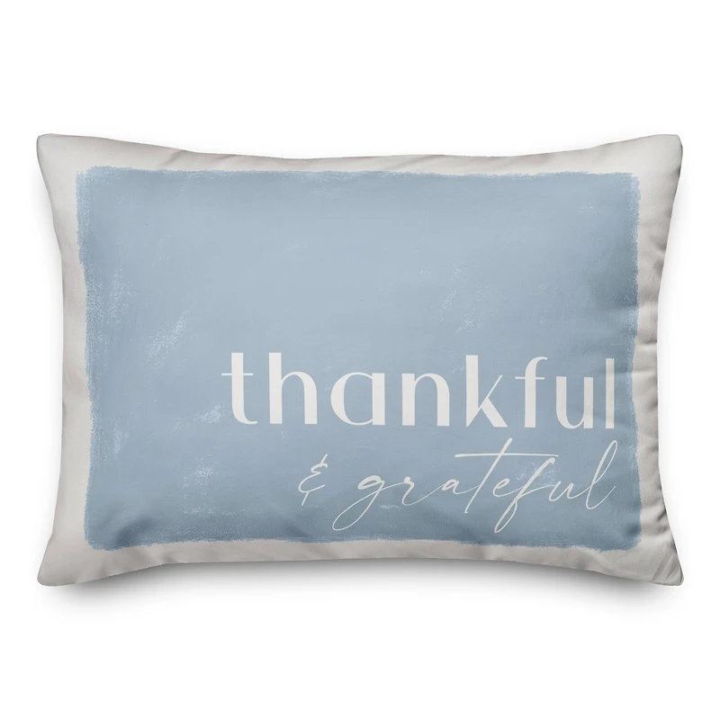 Thankful & Grateful Pillow