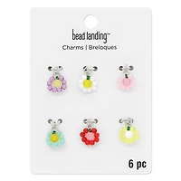 Seed Bead Flower Charms by Bead Landing™