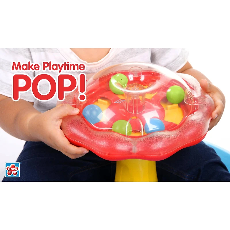 Grow'n Up Twirl 'n Whirl Go-Round Toddler Spinning Activity Toy