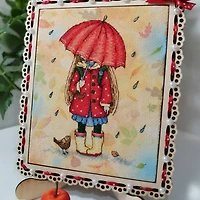 Mp Studia Autumn Walk Cross Stitch Kit