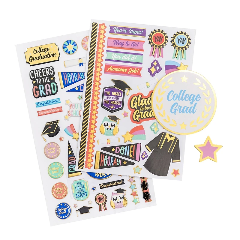 College Graduate Sticker Flip Pack by Recollections™