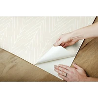 RoomMates Twig Hygge Herringbone Peel & Stick Wallpaper