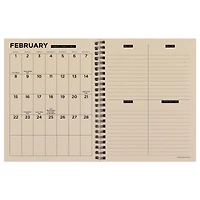 2026 Mushroom Medium Weekly Monthly Planner