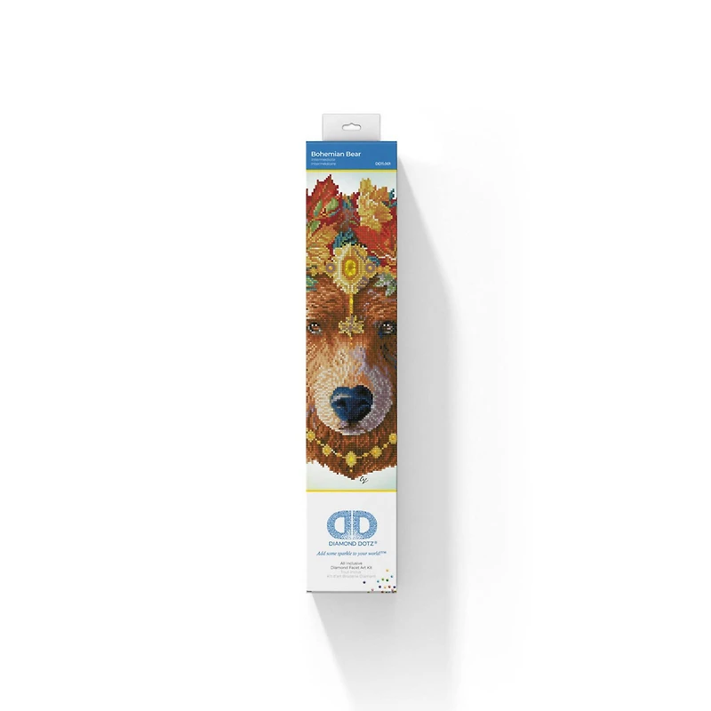 Diamond Dotz® Advanced Bohemian Bear Diamond Painting Kit