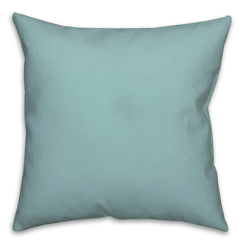 Palm Girl Throw Pillow