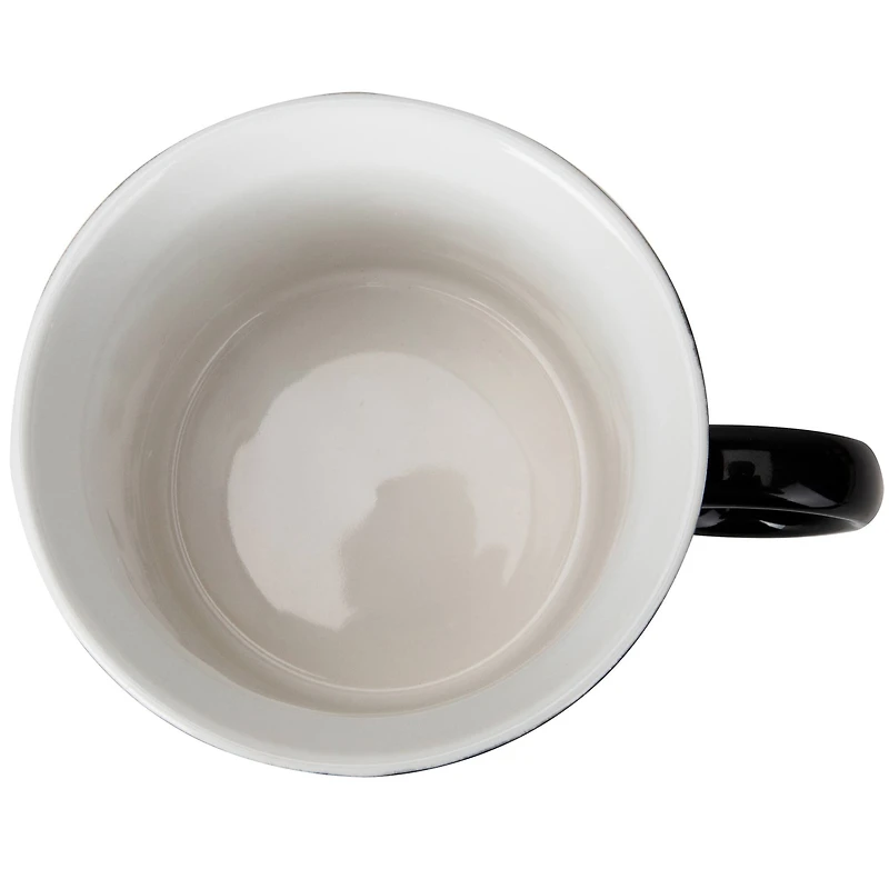 Mind Reader Vented Soup Ceramic Stoneware Mug With Lid