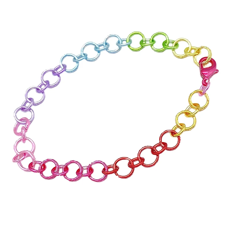 Rainbow Long & Short Charm Bracelet by Bead Landing™