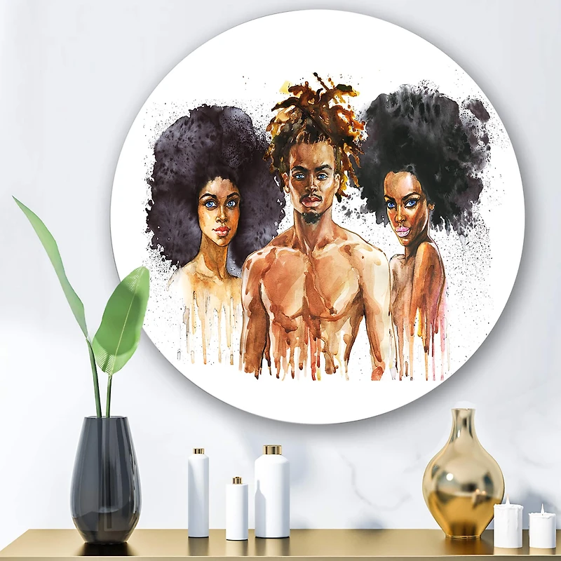 Designart - Afro Americam Fashion Portraits