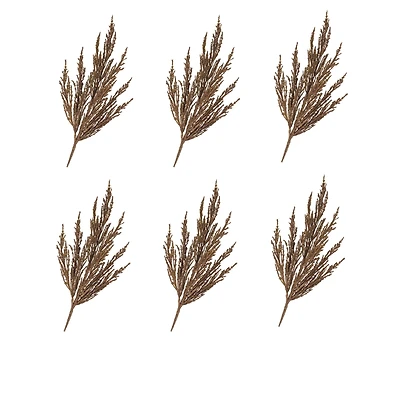 Brown Harvest Plume Stems, 6ct.