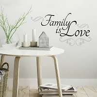 RoomMates Family Is Love Peel & Stick Wall Decals