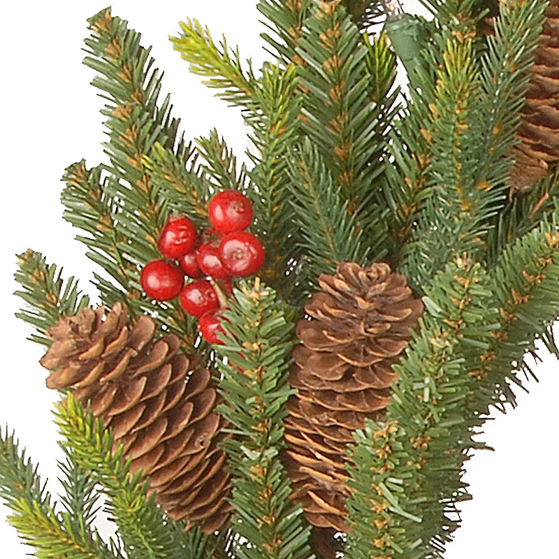 24" LED Dorchester Fir Wreath