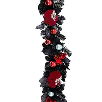 6ft. Red Rose & Ornament Garland by Ashland®