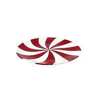 6" Peppermint Ceramic Plate by Makery™