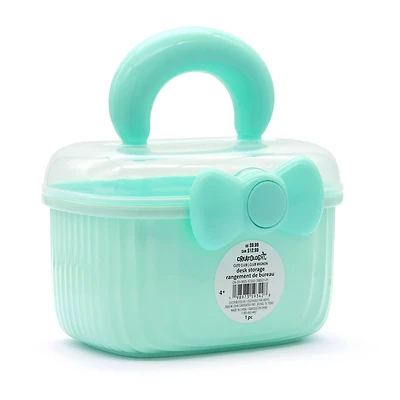 8.25" Blue Desk Storage by Creatology™