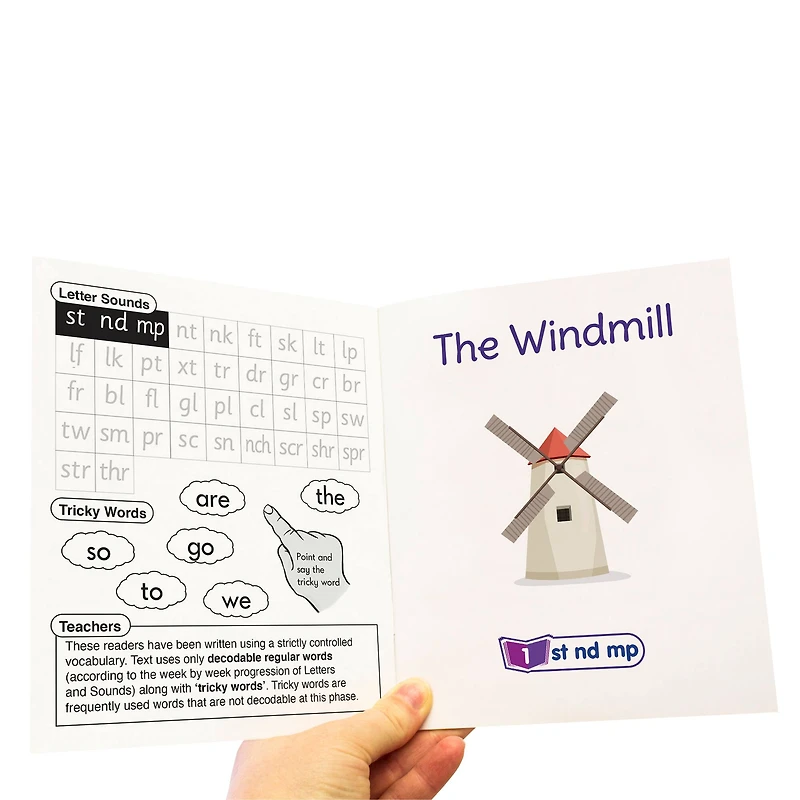 Junior Learning® Letters & Sounds Phase 4 Set 2 Fiction Educational Learning Set