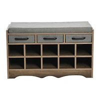 Household Essentials 32" Storage Bench
