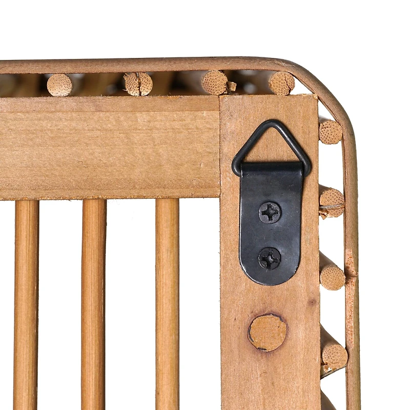 American Art Decor Bay Breeze Bamboo Shelf - 19.7" x 27.6"