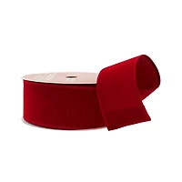 2.5" x 60ft. Burgundy Crinkle Velvet Wired Jumbo Ribbon by Celebrate It®