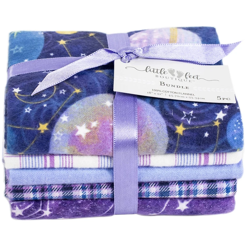 Fabric Editions Little Feet Boutique™ Celestial Cotton Fabric Bundle