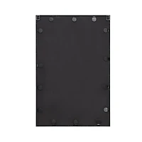 Habitat Evri 24" Black Rectangular Wall Mirror